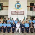 Naval Chief Admiral Naveed Asharf visits Air War College Institute