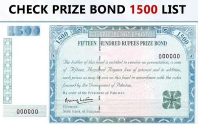 Check the Full Winners List for 1500 Prize Bond May 2024