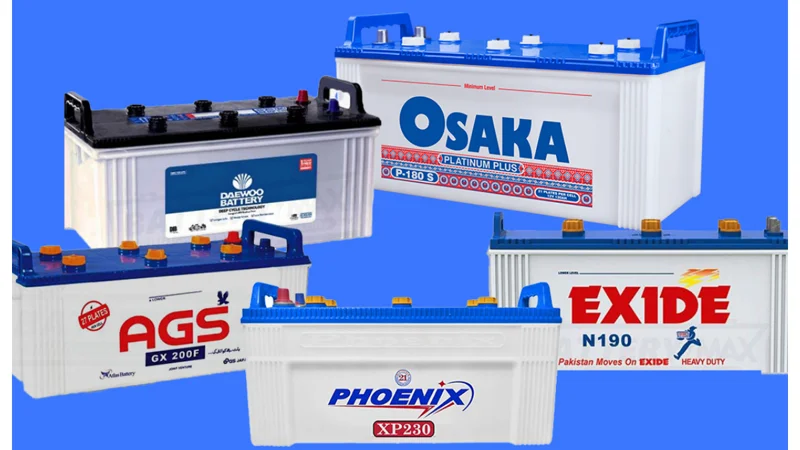 2024 Prices for UPS and Solar Batteries in Pakistan