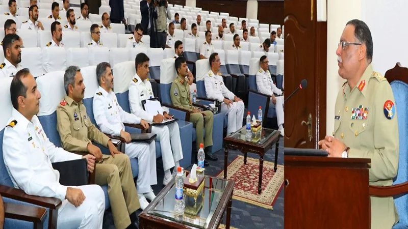 CJCSC Gen Mirza highlights forces’ efforts to tackle traditional, non-traditional threats