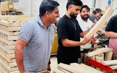 Babar, Rizwan add new bat to their kit