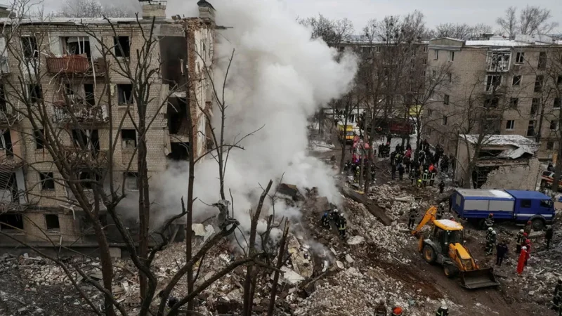 Russian Missile attack on Kharkiv leaves at least six dead