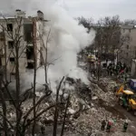 Russian Missile attack on Kharkiv leaves at least six dead