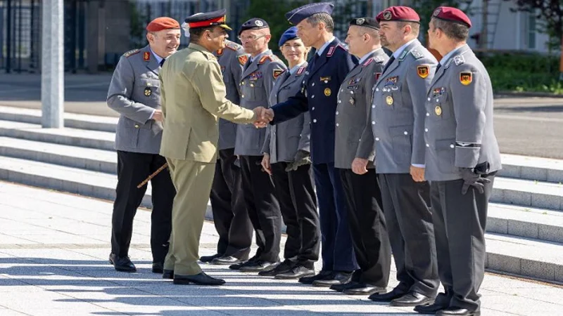 COAS Gen Munir arrives in Germany on official visit