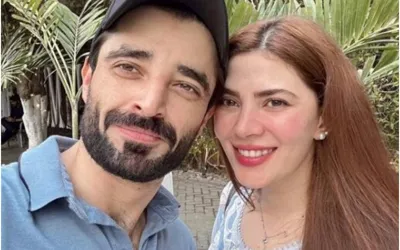 See Photos: Naimal Khawar and Hamza Ali Abbasi Enjoy Lunch Together