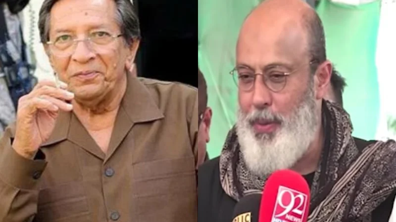 Top actors express their sentiments at Talat Hussain's funeral