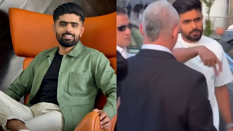 Babar Azam's rude interaction with fans sparks controversy