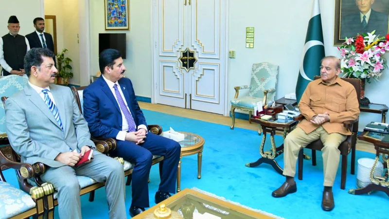 Governor KP Faisal Kundi calls on PM Shehbaz
