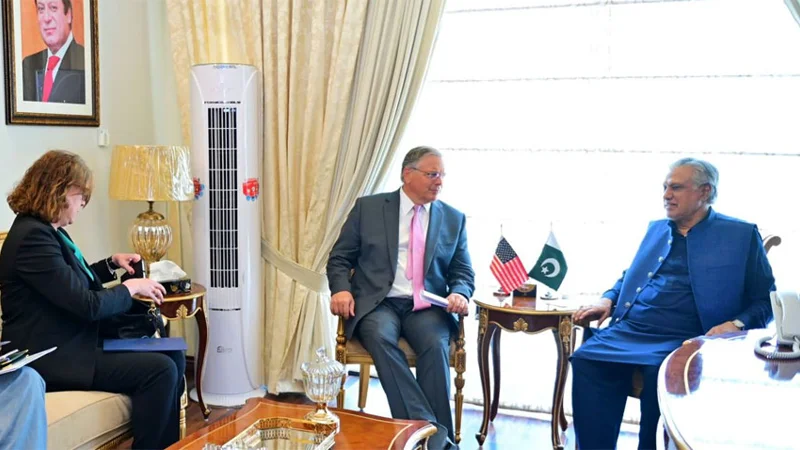 Pakistan, US vow to further strengthen bilateral relations