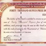 Rs. 40000 prize bond draw and winners list: 10 June 2026