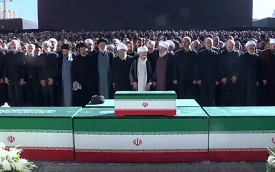 Funeral prayers offered for Ayatollah Ali Khamenei