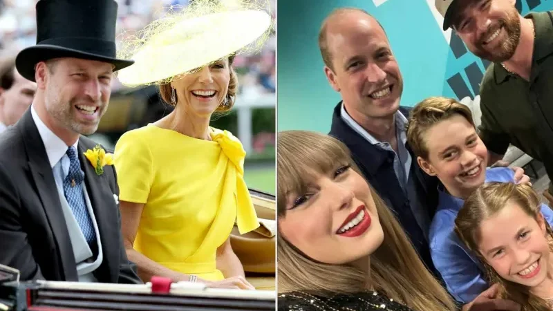 Prince William, Kate Middleton met with Taylor Swift and Travis Kelce before wedding