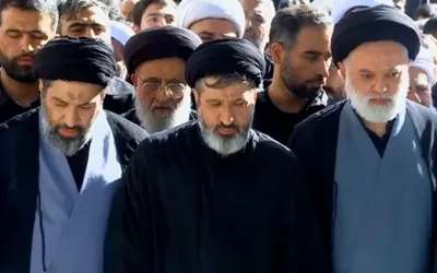 Three sons of slain Leader Khamenei present at Tehran funeral, successor absent
