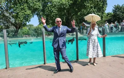 King Charles and Queen Camilla celebrate 200 years of ZSL with a visit to London Zoo