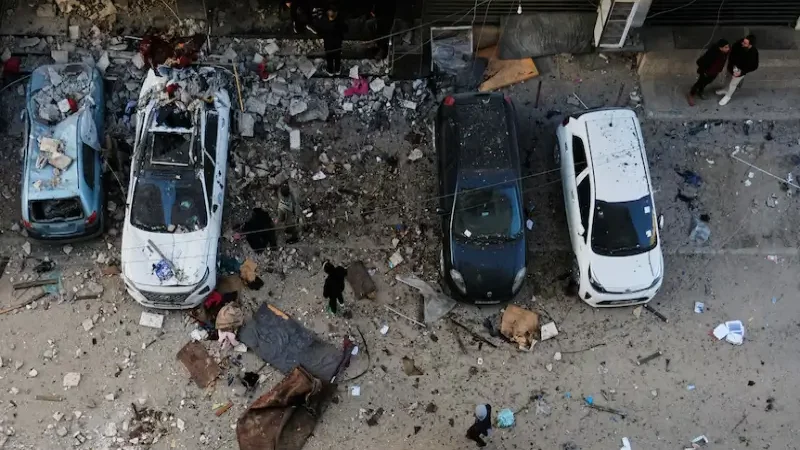Palestinian health officials say 30 killed in Israeli strikes on Gaza