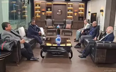 ICC deputy chairman meets PCB chairman Mohsin Naqvi, discuss T20 World Cup