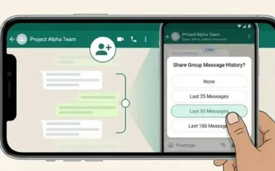 WhatsApp redefines group conversations with smart history sharing
