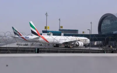 Flights halted at Dubai airport after drone attack triggers fire