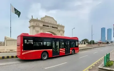 Sindh launches peoples bus service between Tando Allahyar and Hyderabad