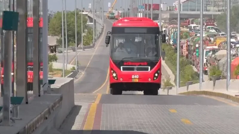 Metro bus service restored in Rawalpindi