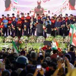 Iran’s World Cup squad receives massive public support in Tehran