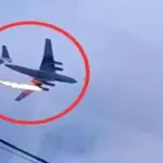 Russian military transport plane crashes