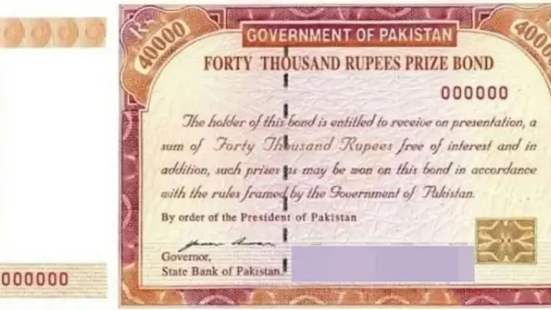 Rs.40000 Prize Bond Winners list Dec 10, 2025 Draw: Check Here