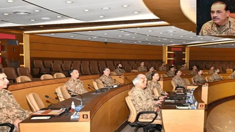273rd Corps Commanders’ conference rejects terrorism, crime and politics nexus