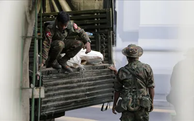 Dozens killed in Paraglider attack by Myanmar military during peace vigil