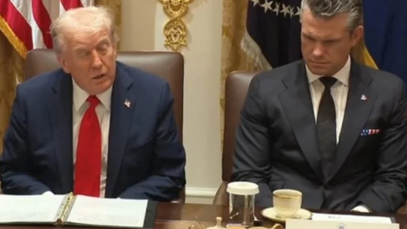 Trump says strike on Iran was needed to achieve Gaza peace deal