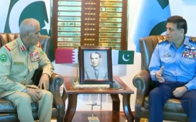 Bahrain’s Chief of staff meets Pakistan Air Chief, Agree to expand defense and training cooperation