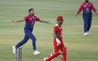 UAE won match against Oman by 42 runs in Asia Cup clash