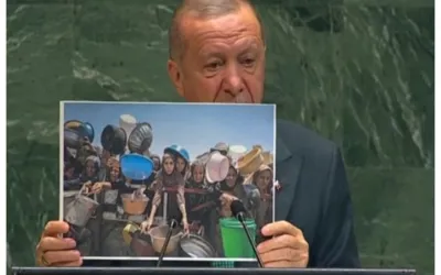 Erdogan Calls Gaza War ‘Darkest Chapter for Humanity’ in UN Address