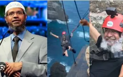Dr Zakir Naik surprises followers with daring adventure in Bali