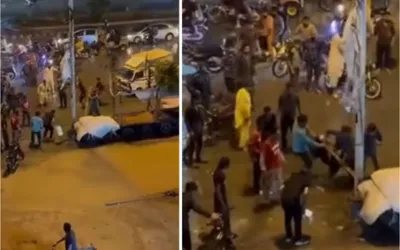 Video of child electrocuted by pole in New Karachi goes viral