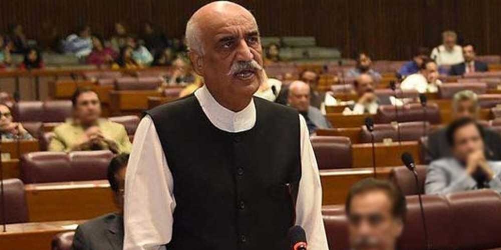 Khurshid Shah Addressing in National Assembly