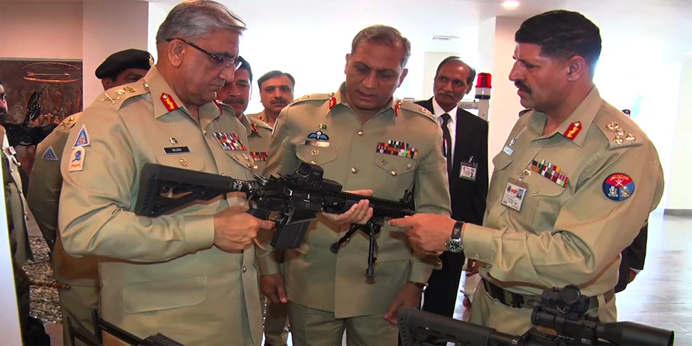 COAS visits Pakistan Ordnance Factories
