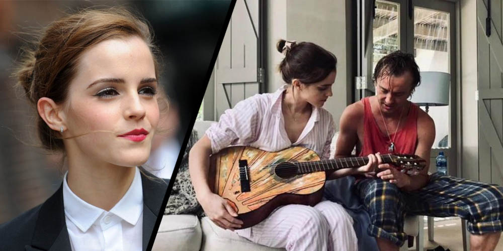 Emma Watson and tom daitting pic post on twitter