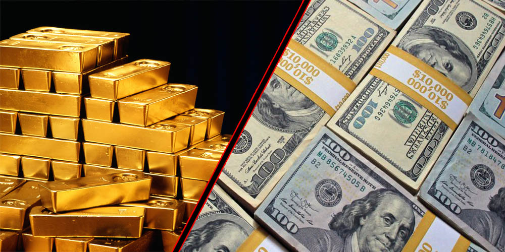 Gold and Dollar