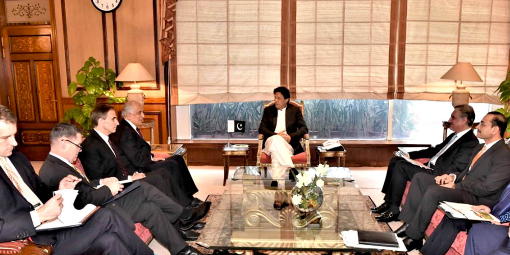 Imran khan - Zalmay Khalilzad