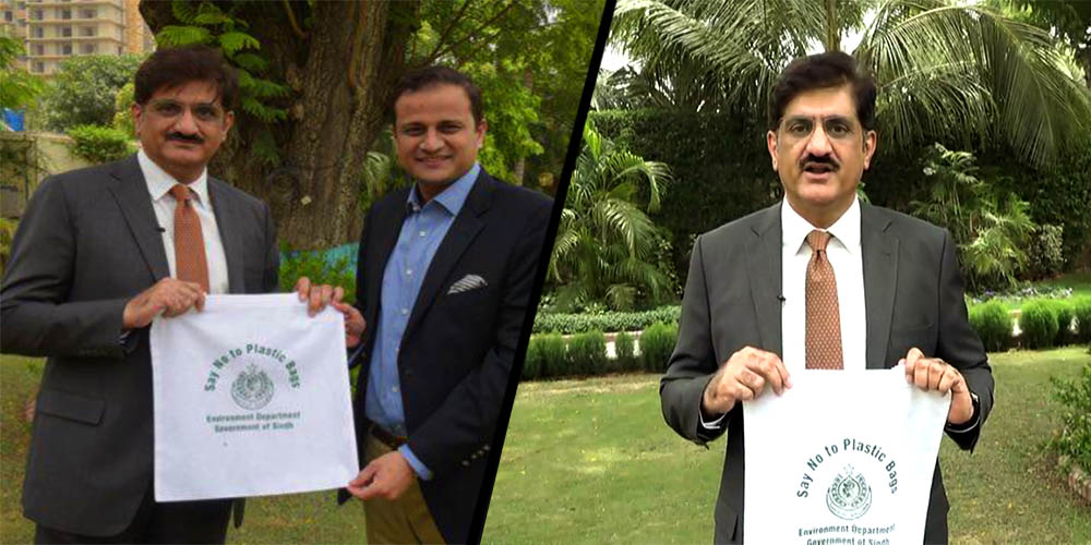 Murad Ali Shah ban all plastic bags