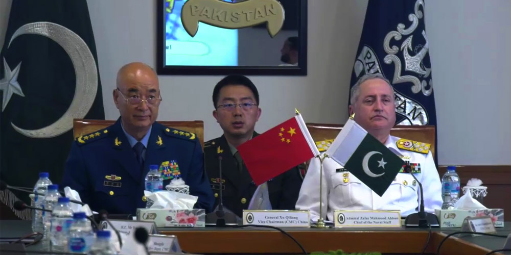 PAK CHINA Military- Meeting