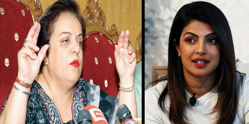 Shireen Mazari and Priyanak