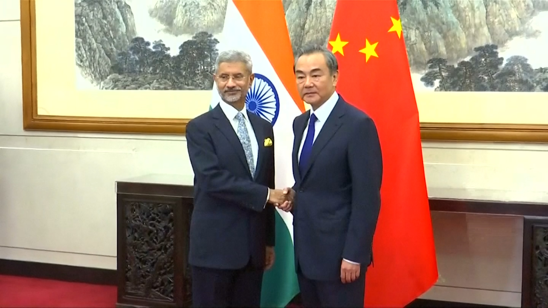 chinese Foreign Minister Wang Yi on kashmir