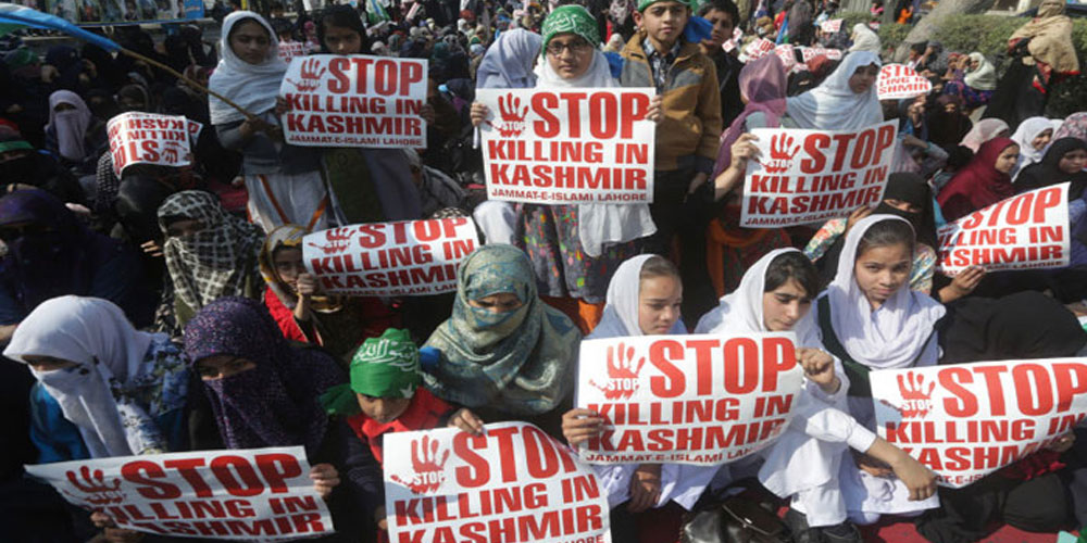 Kashmir protest