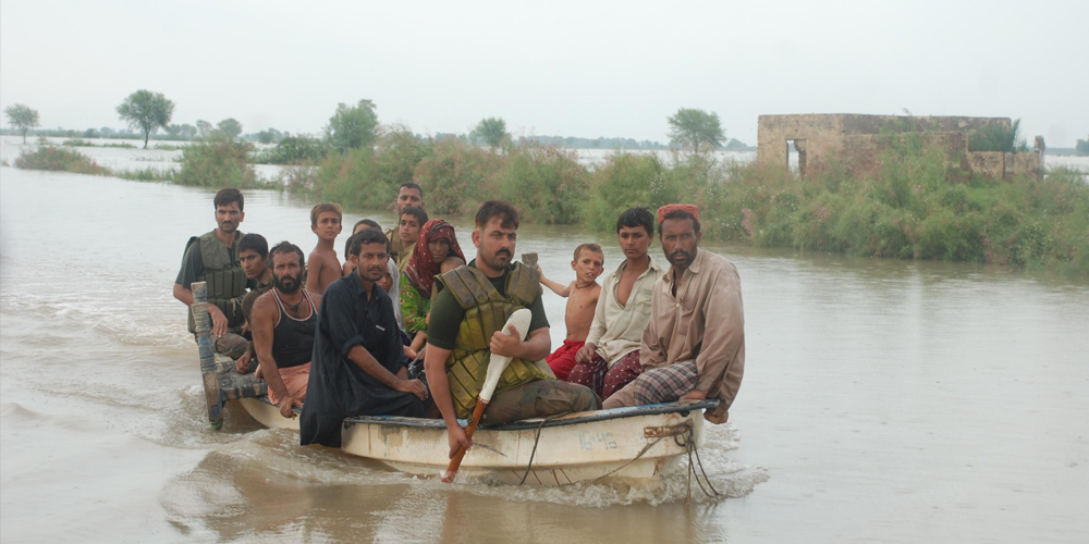 Rajanpur Flood due to rain