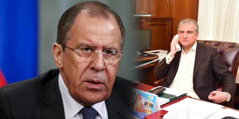 pakistan & russian foreign minister on call