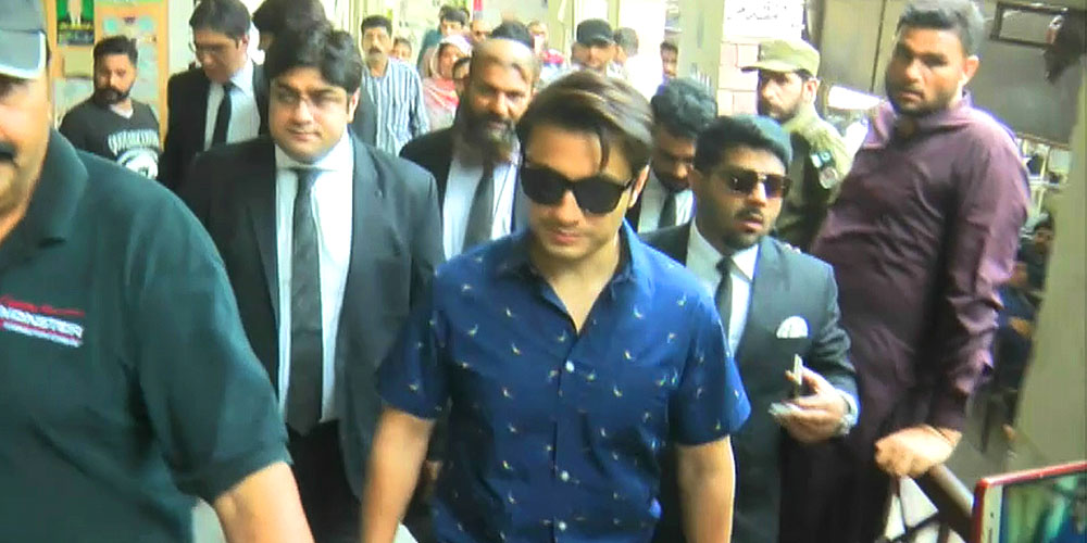 Ali Zafar- In court