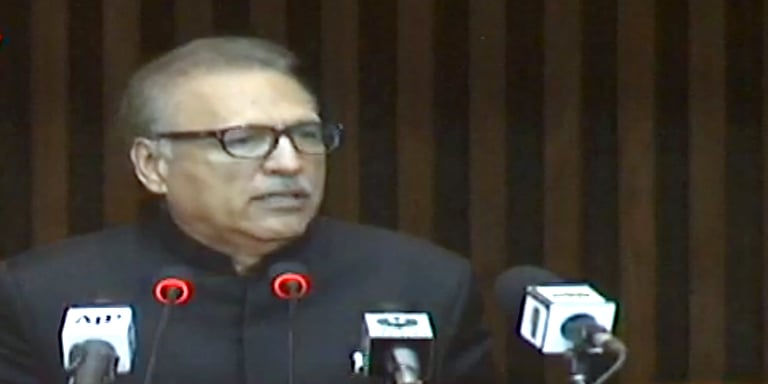 arif alvi in national asembly