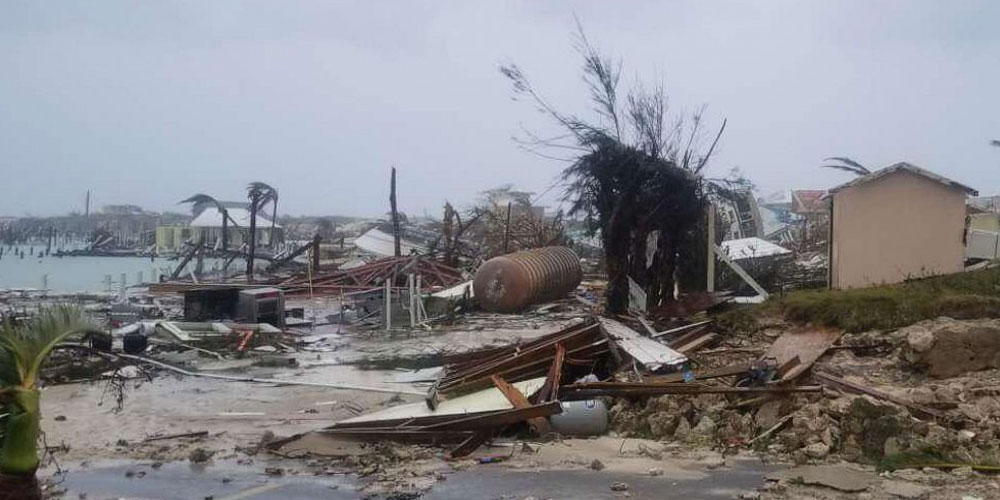 Hurrican Dorian in Bahamas